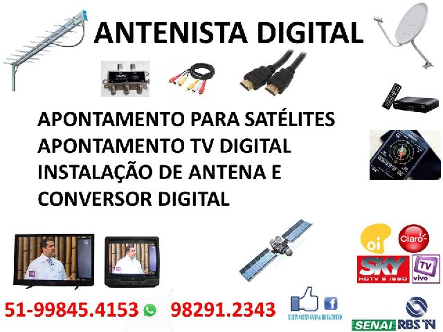 Foto 1 - Antenista digital
